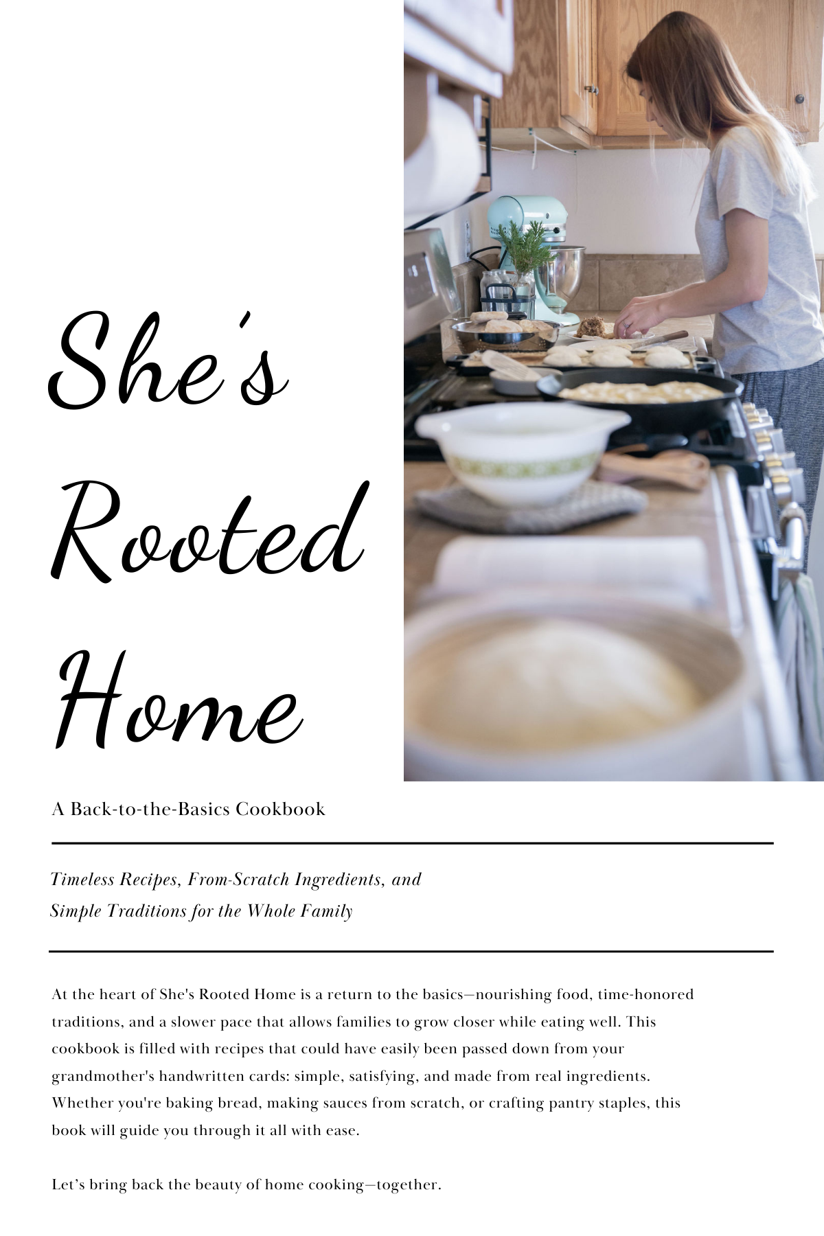 Back-to-Basics Cookbook – She's Rooted Home