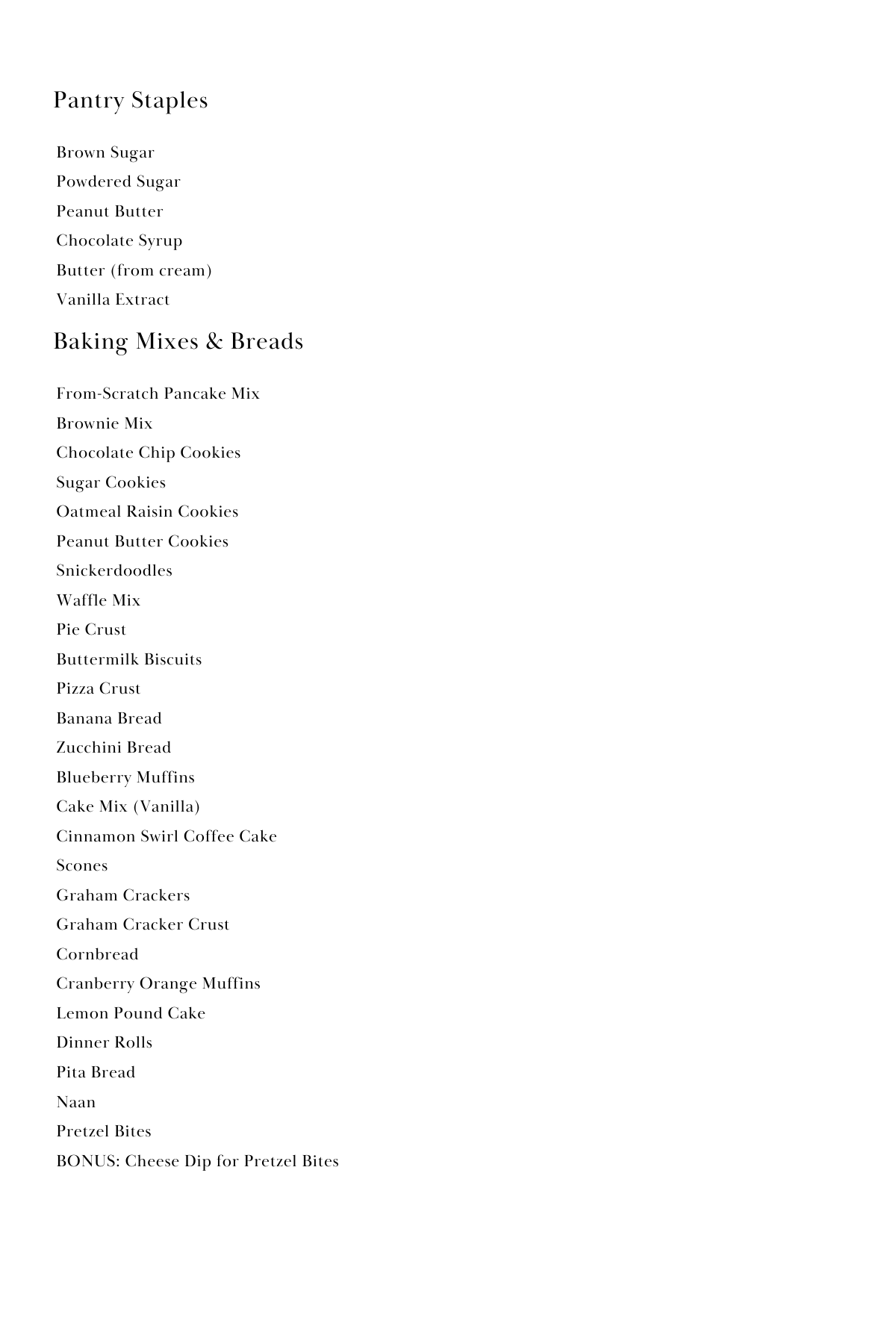 A Back-to-the-Basics Cookbook