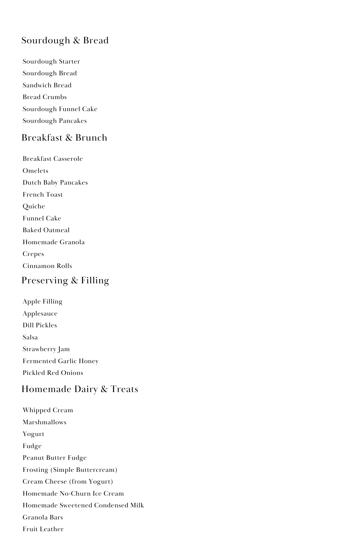 A Back-to-the-Basics Cookbook