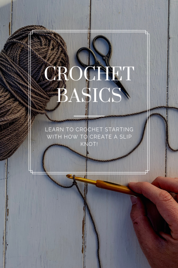 A Beginners Guide To Crocheting: How To Make A Slip Knot - She's Rooted ...