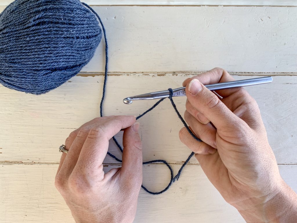 A Beginners Guide To Crocheting How To Hold Your Yarn & Hook. She's