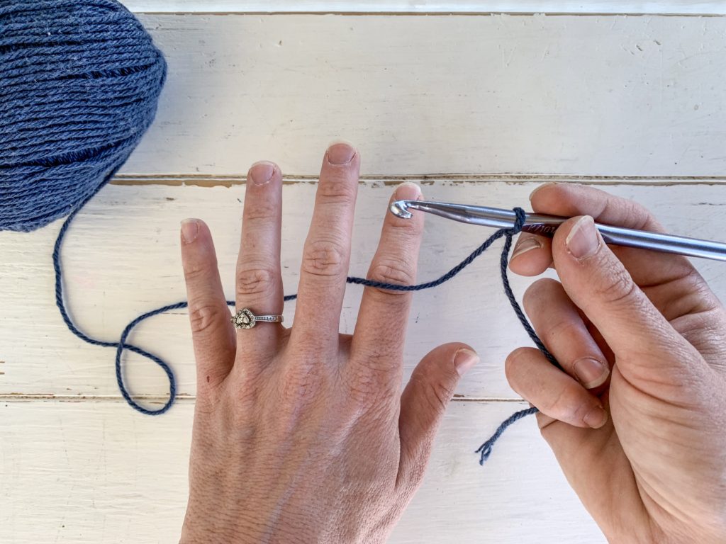 A Beginners Guide To Crocheting How To Hold Your Yarn & Hook. She's