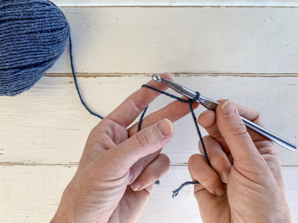 A Beginners Guide To Crocheting How To Hold Your Yarn & Hook. She's